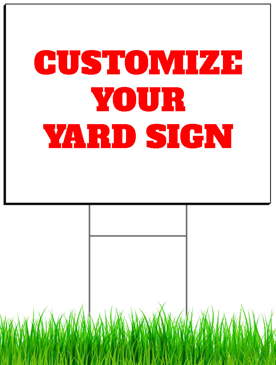 yard sign stuart printing