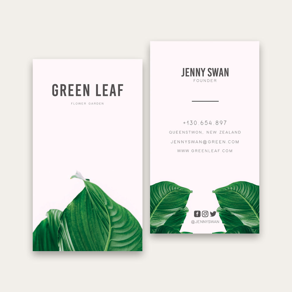 Full Color Glossy Business Cards