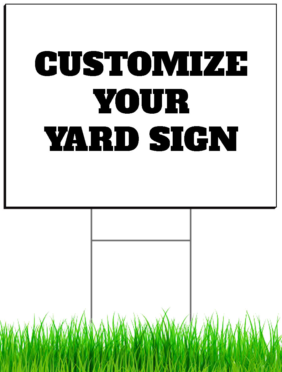 Yard signs stuart hobe sound jupiter