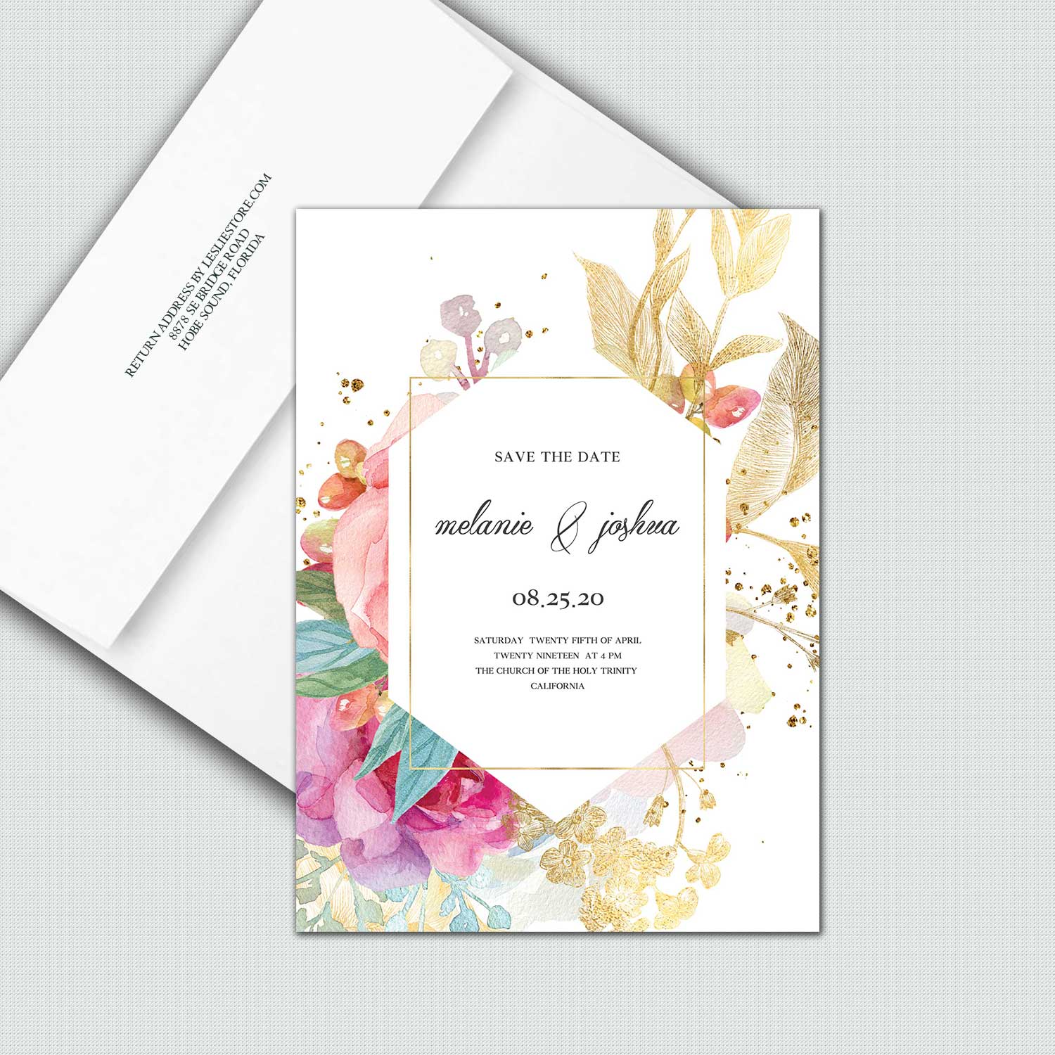 wedding invitation stuart printing
